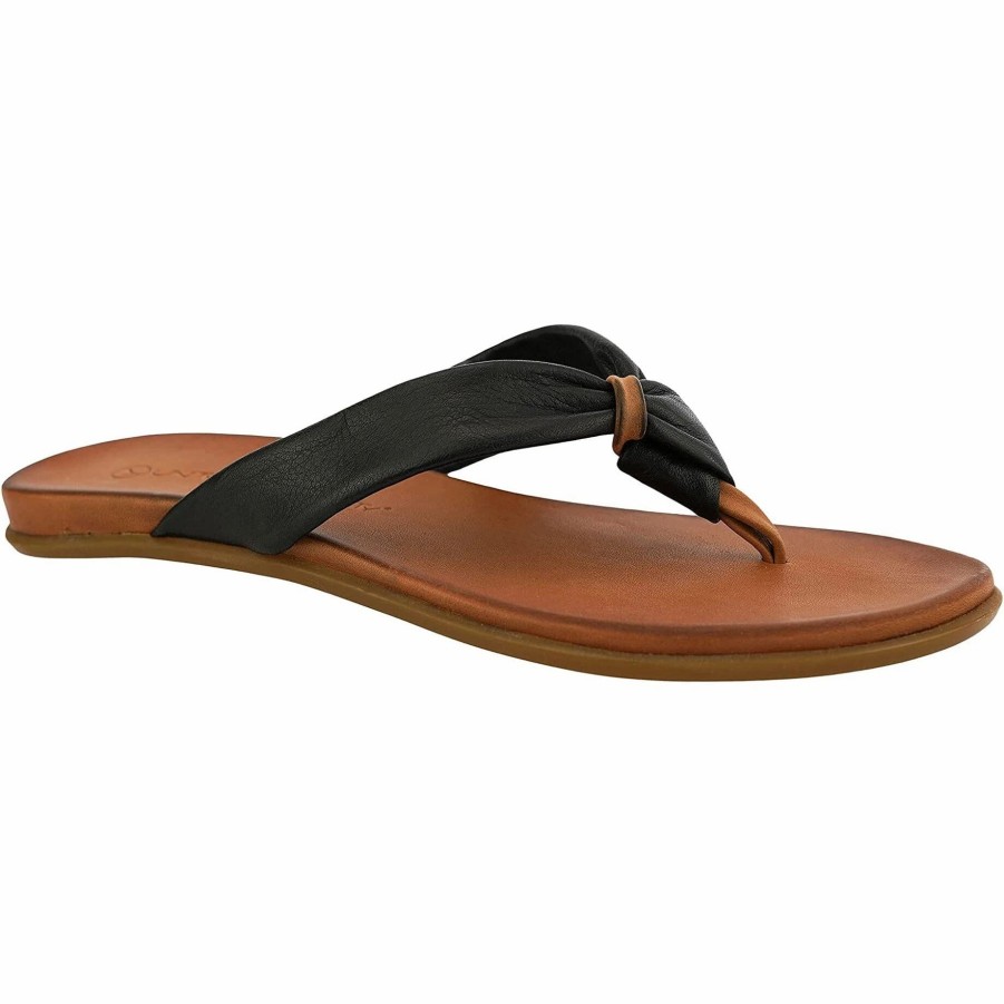 Women * | Sole Mio Footwear Kira 02 Black/Cognac