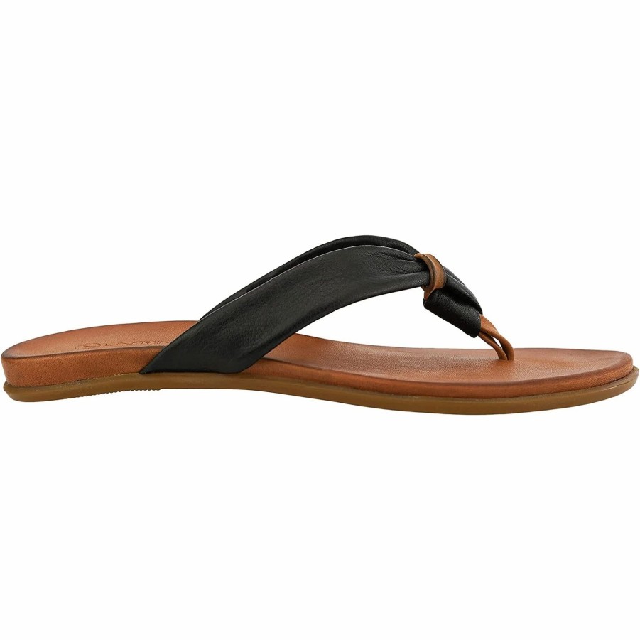 Women * | Sole Mio Footwear Kira 02 Black/Cognac