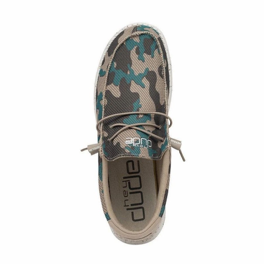 Men * | Hey Dude Wally Sox Safari Camo