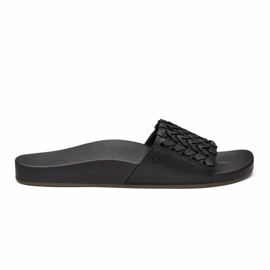 Women * | Olukai Kamola Black Black/Black