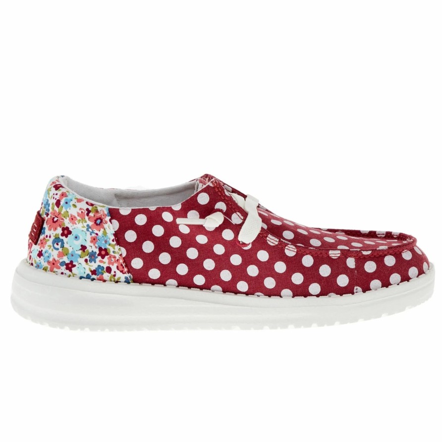 Women * | Hey Dude Wendy Funk Rose Dot