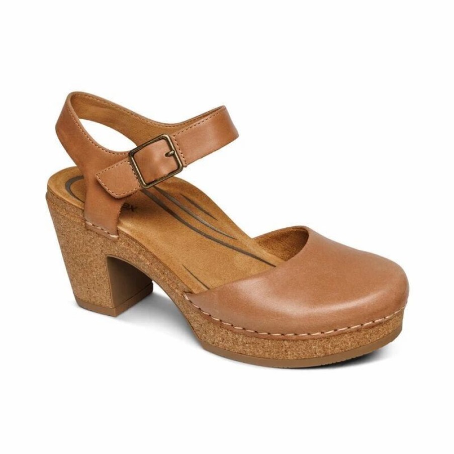 Women * | Aetrex Finley Camel