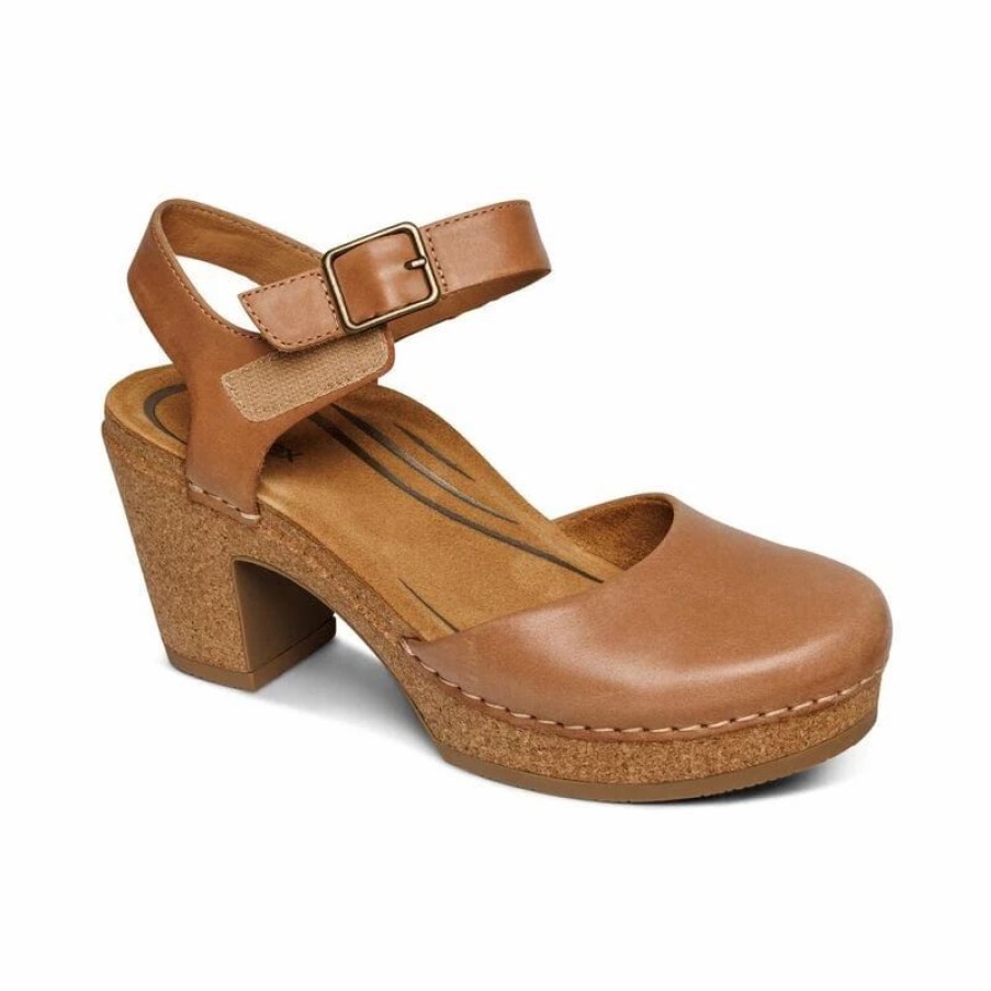 Women * | Aetrex Finley Camel