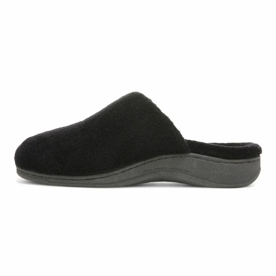 Women * | Vionic Gemma Mule Slippers Black