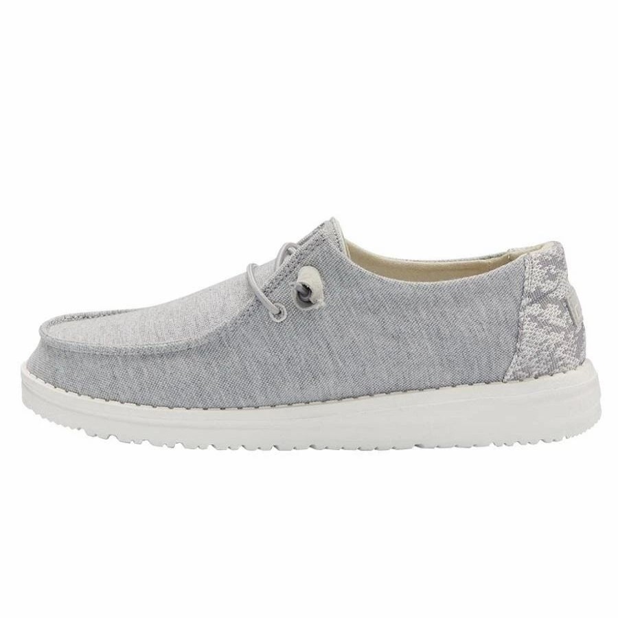 Women * | Hey Dude Wendy Stretch Fleece Glacier Grey