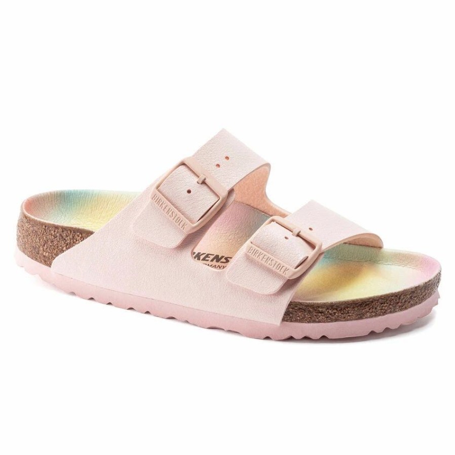 Women * | Birkenstock Narrow Arizona Ombre Light Rose