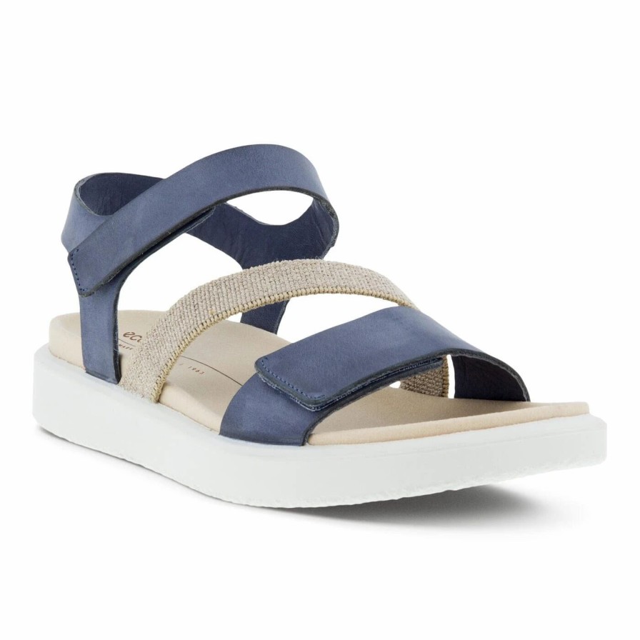 Women * | Ecco Flowt 2 Band Sandal Misty