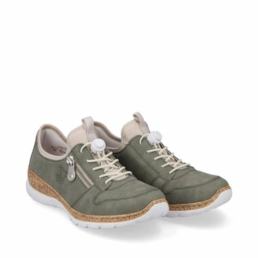 Women * | Rieker N42G0-52 Olive