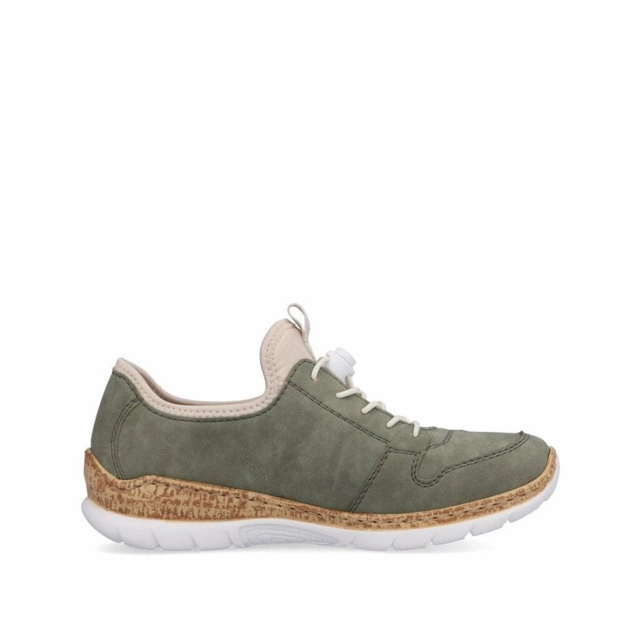 Women * | Rieker N42G0-52 Olive