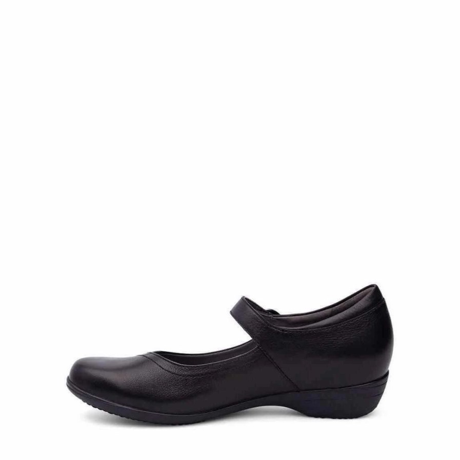 Women * | Dansko Fawna Wide Black Milled Nappa