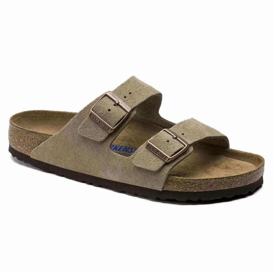 Men * | Birkenstock Arizona Soft Footbed Suede (Regular)