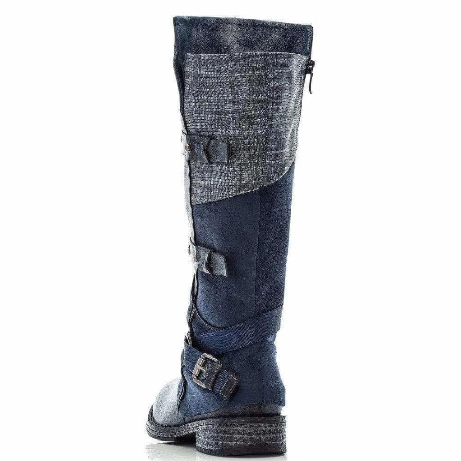 Women * | Rieker Franca 84 Boot Blue Ash