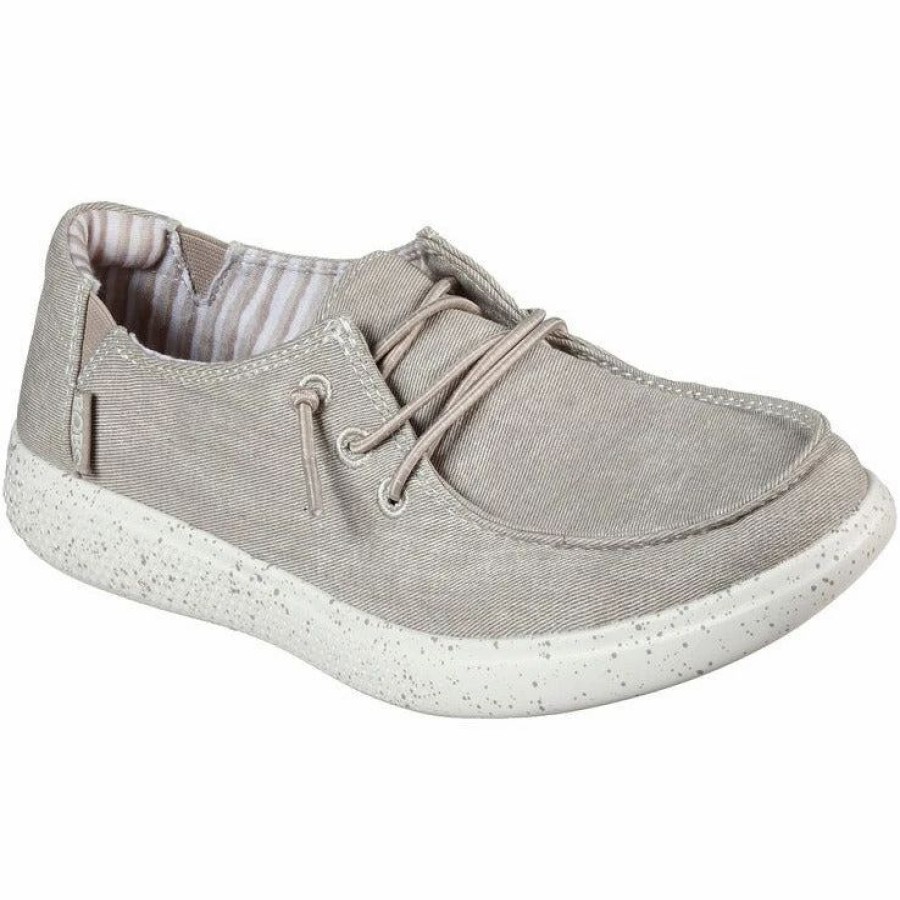 Women * | Skechers Bobs Skipper Taupe Summer Life Taupe Sumer Life