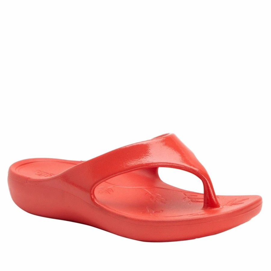 Women * | Pepper Gate Footwear, Inc Ode Red Gloss