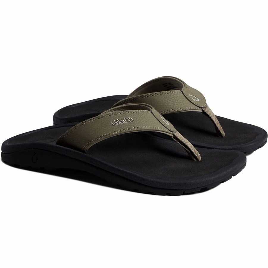 Men * | Olukai Ohana Men'S Sandal Clay/Onyx