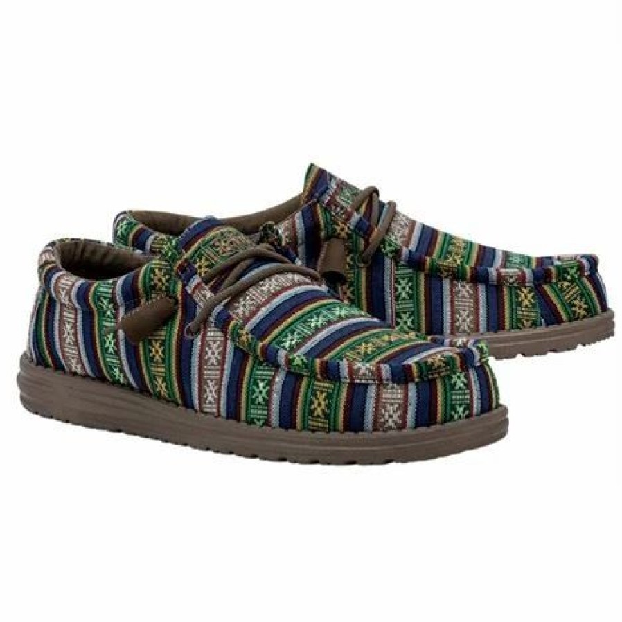 Men * | Hey Dude Wally Serape Blue Canyon