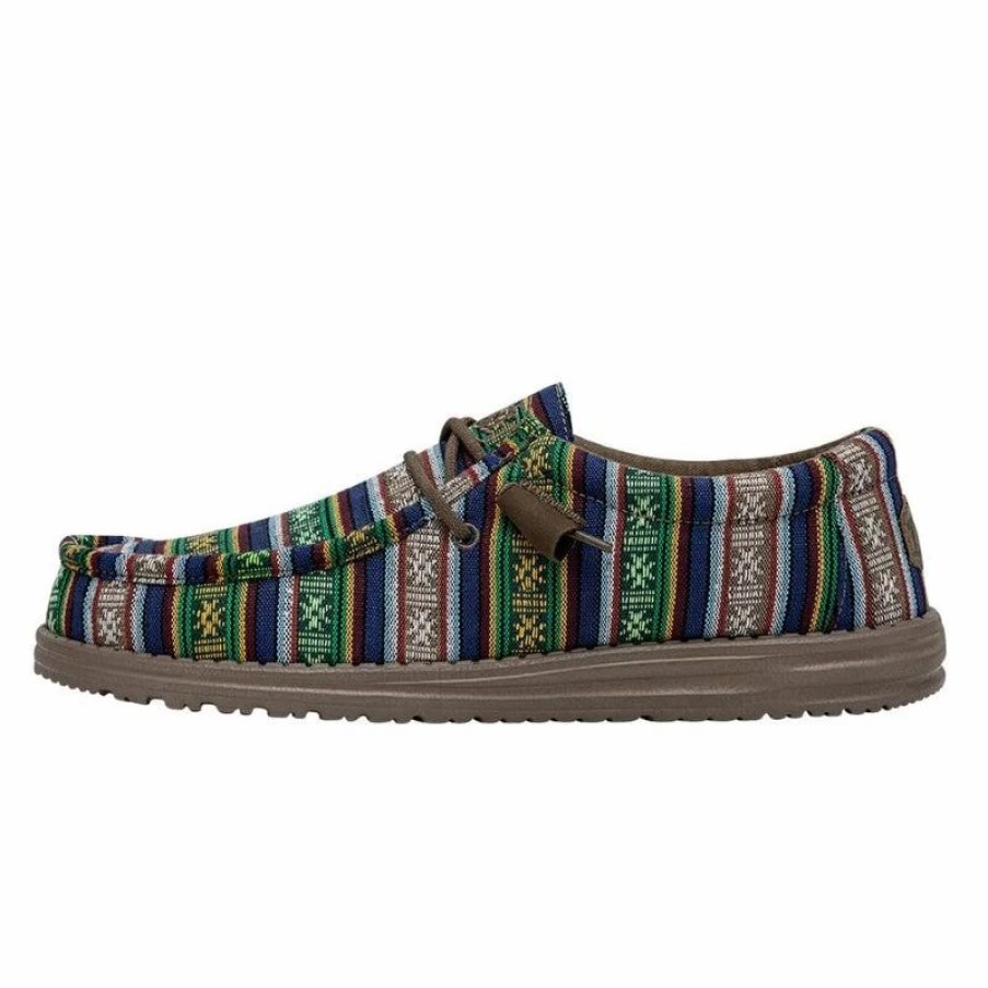 Men * | Hey Dude Wally Serape Blue Canyon