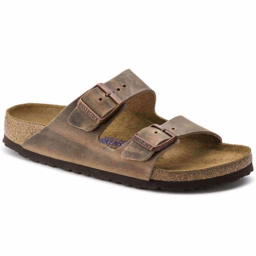 Men * | Birkenstock Arizona Soft Footbed Leather (Regular)