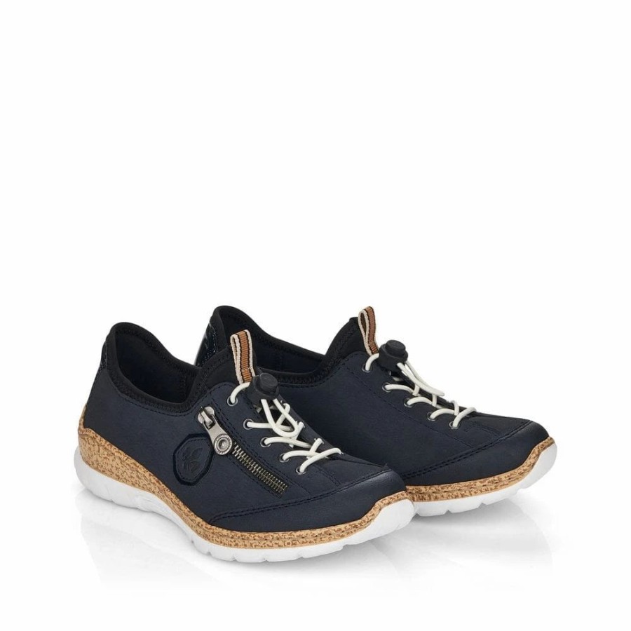 Women * | Rieker N4263-14 Pazifik Blue