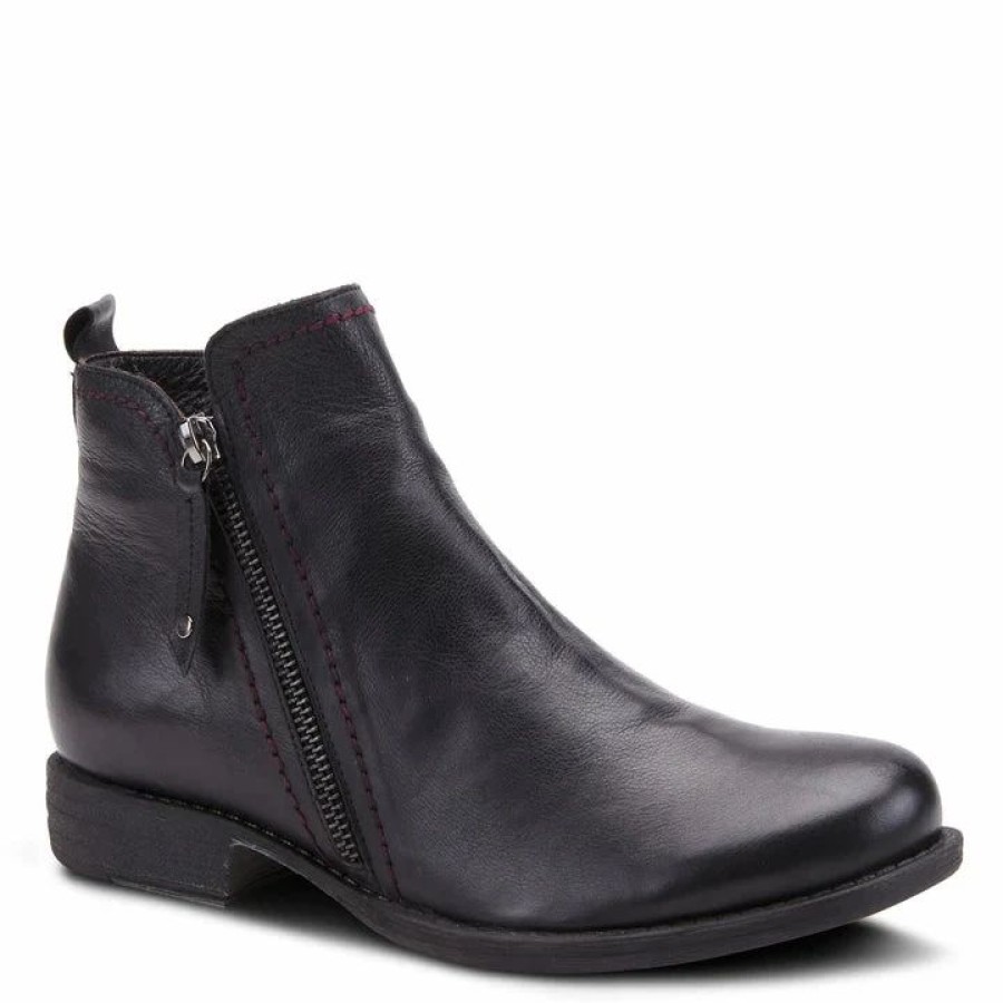 Women * | Spring Footwear Corp Oziel Boots Black