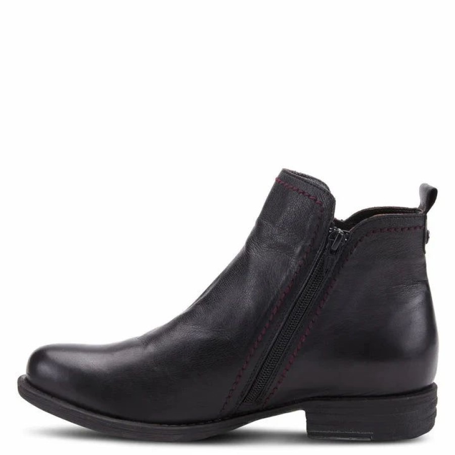 Women * | Spring Footwear Corp Oziel Boots Black