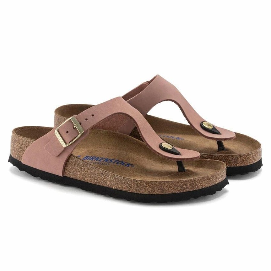 Men * | Birkenstock Regular Gizeh Old Rose