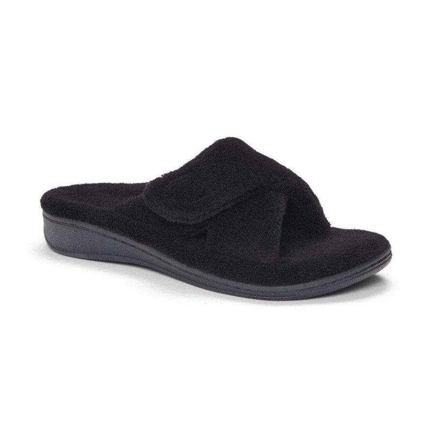 Women * | Vionic Relax Slippers Black