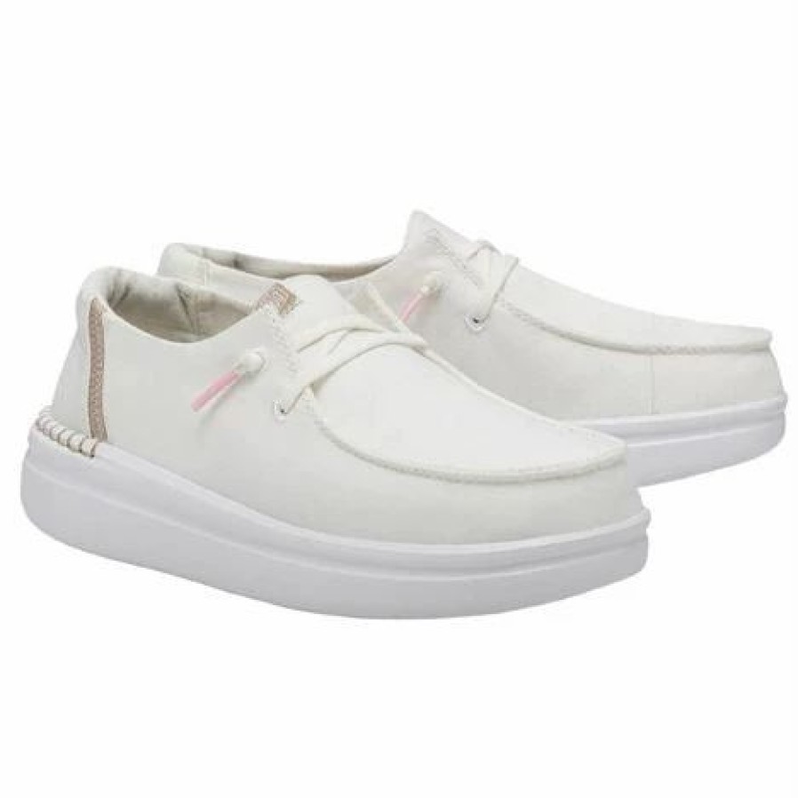 Women * | Hey Dude Wendy Rise Sparkle White