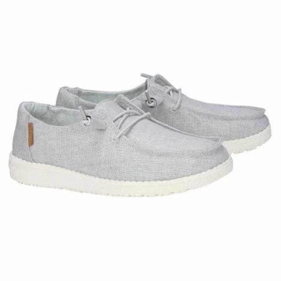 Women * | Hey Dude Wendy Chambray Light Grey