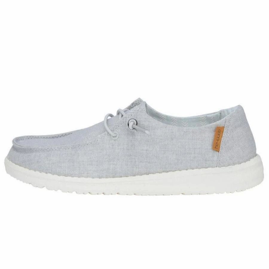 Women * | Hey Dude Wendy Chambray Light Grey