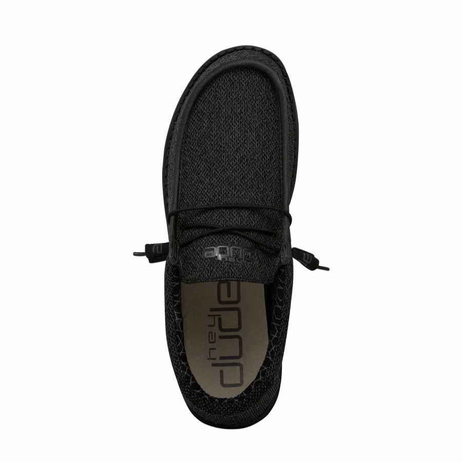 Men * | Hey Dude Wally Sox Micro Total Black