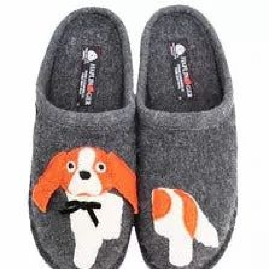 Women * | Kanner- Haflinger Spaniel Slipper Grey